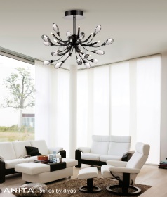 Anita Crystal Ceiling Lights Diyas Modern Crystal Ceiling Lights Anita Crystal Ceiling Lights Diyas Modern Crystal Ceiling Lights
